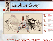 Tablet Screenshot of luohan.com